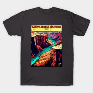 Santa Elena Canyon, Texas T-Shirt